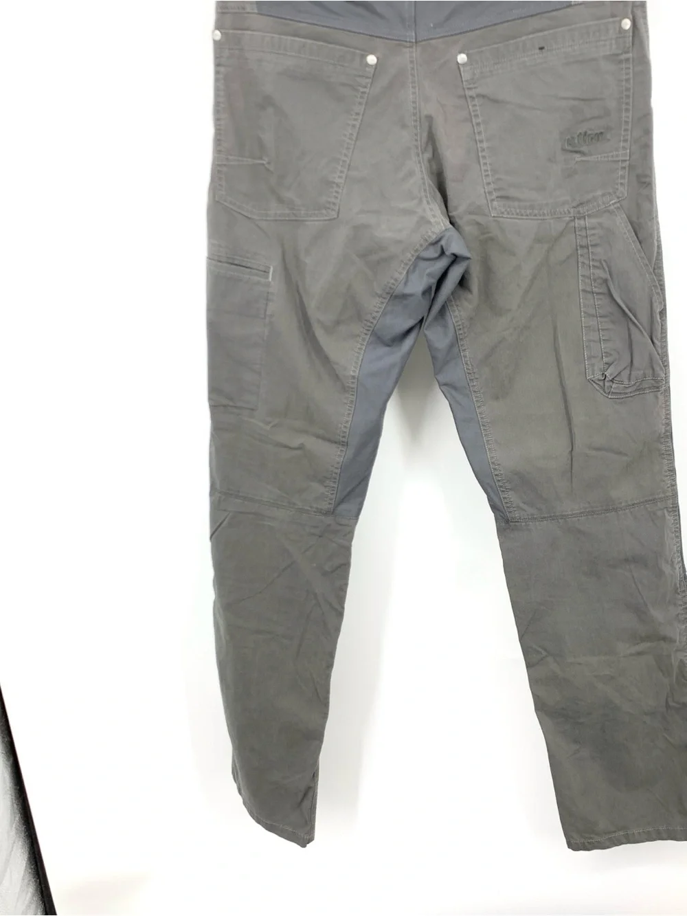 KUHL Men Size 30 x 32 Pants Dark Gray Straight Leg Radikl Stretch Panels Khakis